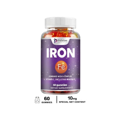 Iron Gummies - Containing Vitamin C for Immune Support of Red Blood Cell Production
