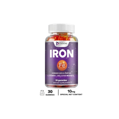 Iron Gummies - Containing Vitamin C for Immune Support of Red Blood Cell Production